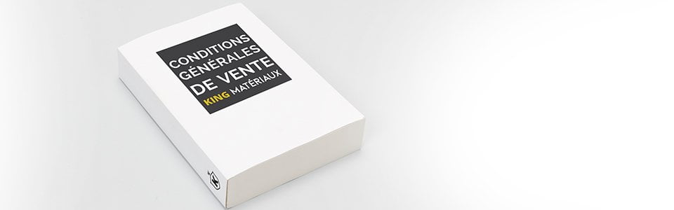 CGV - King Matériaux