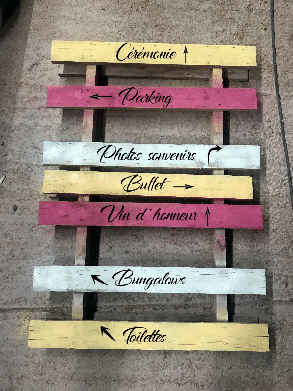 palettes mariage - King Matériaux