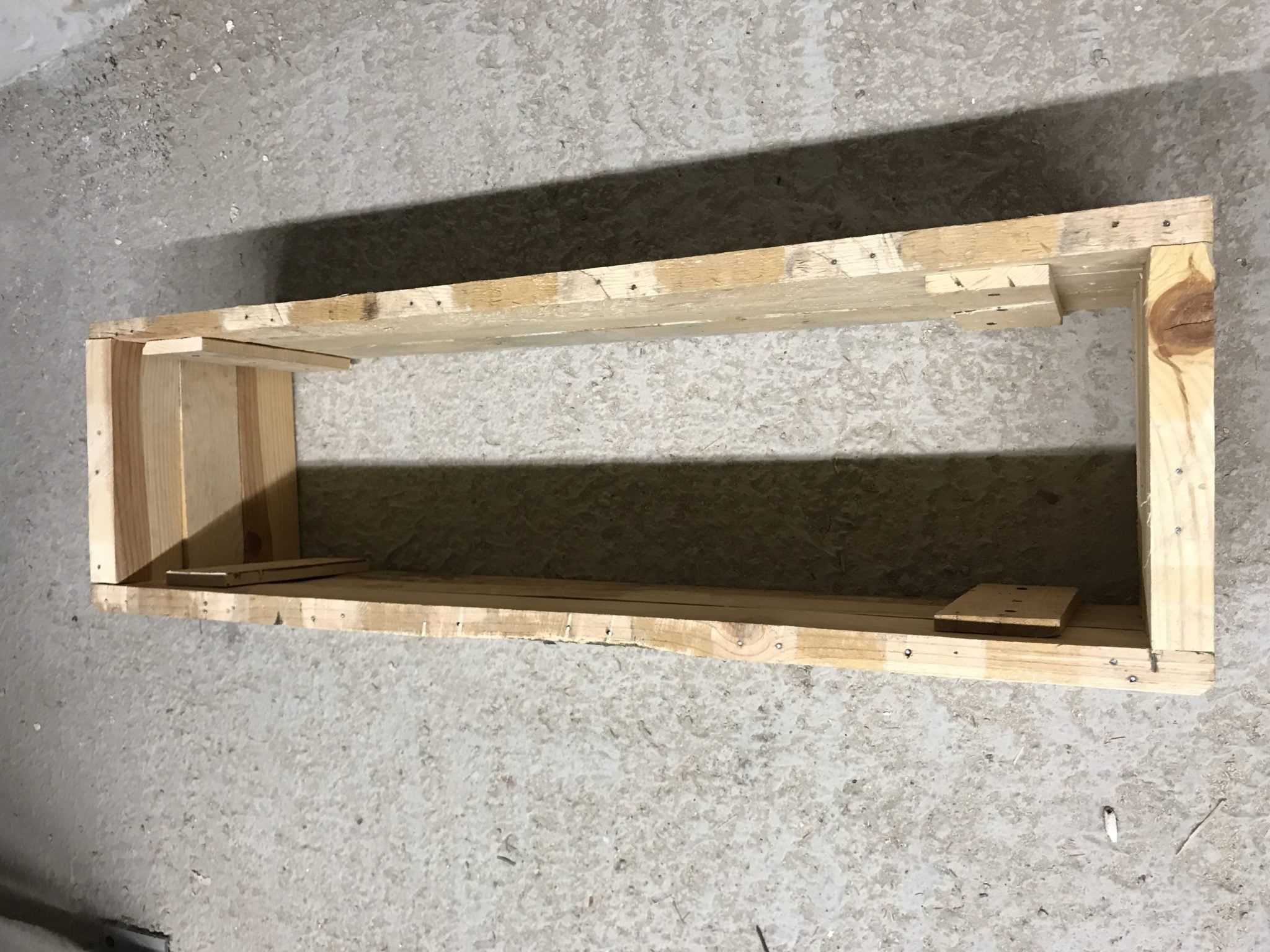 jardinière en palettes King Matériaux