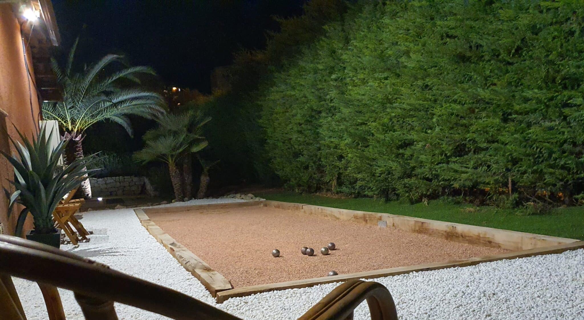 terrain de pétanque sans gravier