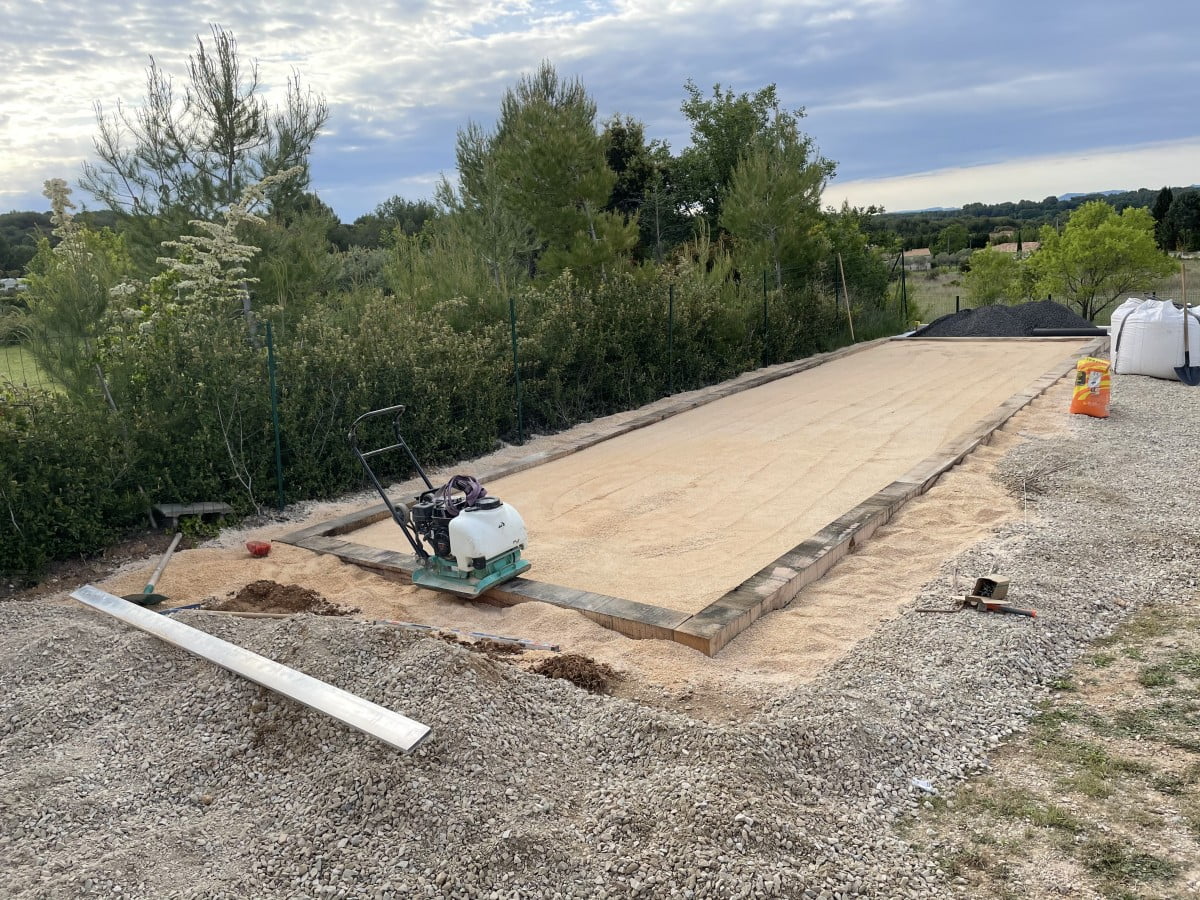 terrain de pétanque à Salon-de-Provence
