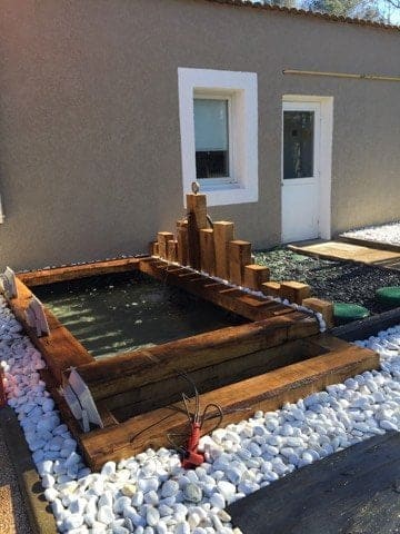 Poutres chemin de fer neuves non traitées