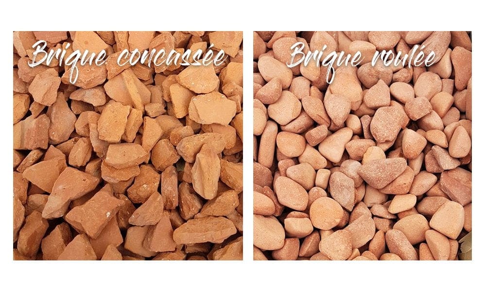 Gravier de brique à Lèvres