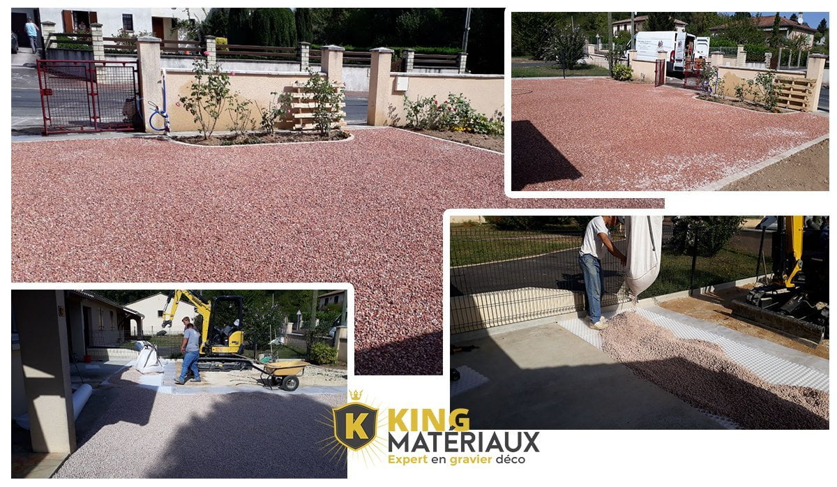 gravillon rose sur Istres