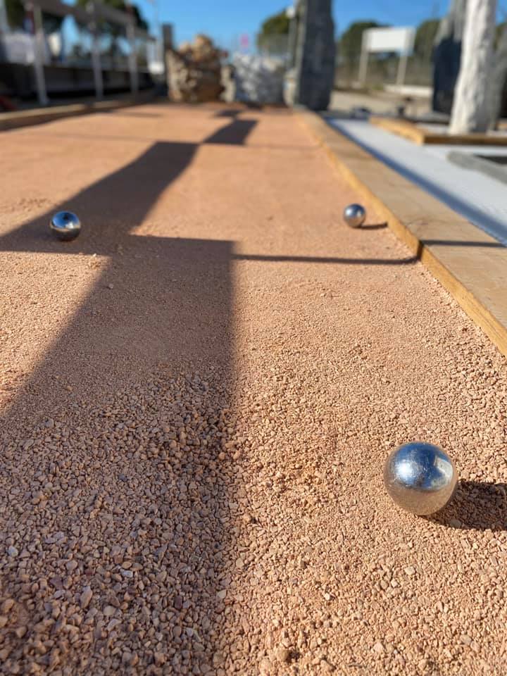 terrain de pétanque à La Ciotat
