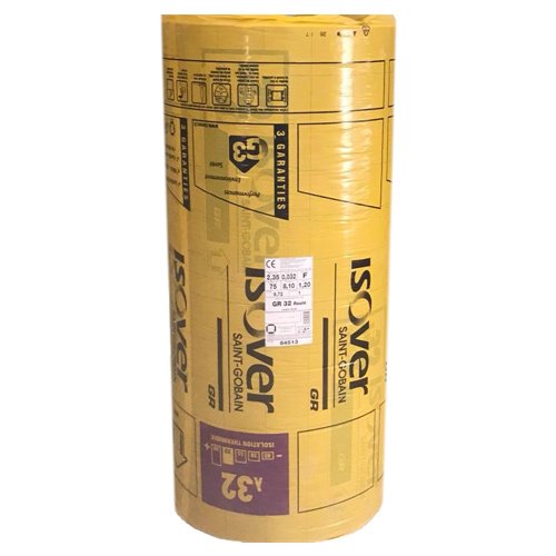 Laine de verre jaune