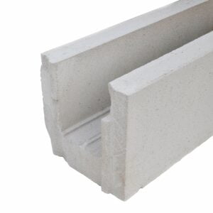 PARPAING LINTEAU U 20X20X50