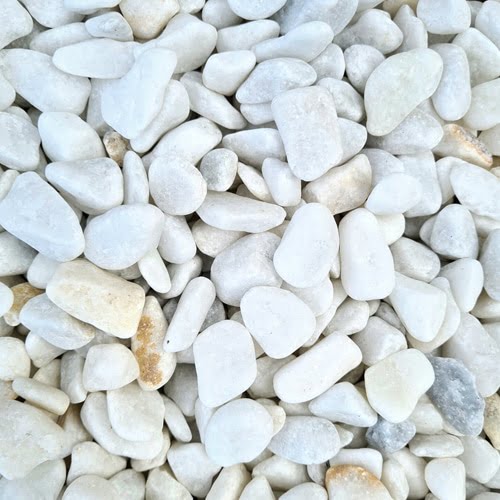 galet blanc roule 8 12 mm