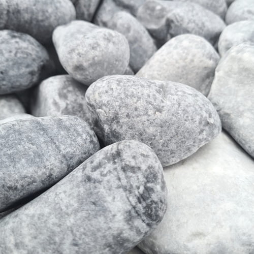 galet marbre gris codol nevada 40 60 mm