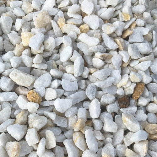 gravier de marbre cristal concassé 8/12mm