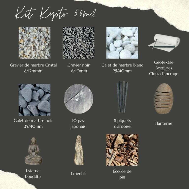 kit amenagement jardin japonais