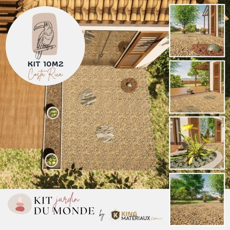 kit amenagement jardin tropical facile