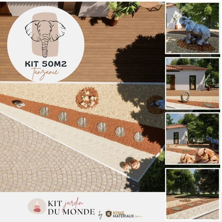 kit decoration jardin tanzanie