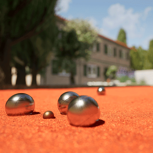 sable pour terrain de pétanque à Aiguines