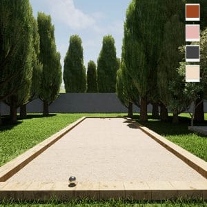 Terrain de pétanque en kit 25m²