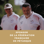 SPONSOR DE LA FEDERATION DE PETANQUE
