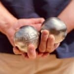 Boules de pétanque coffret avec sacoche et 2 buts