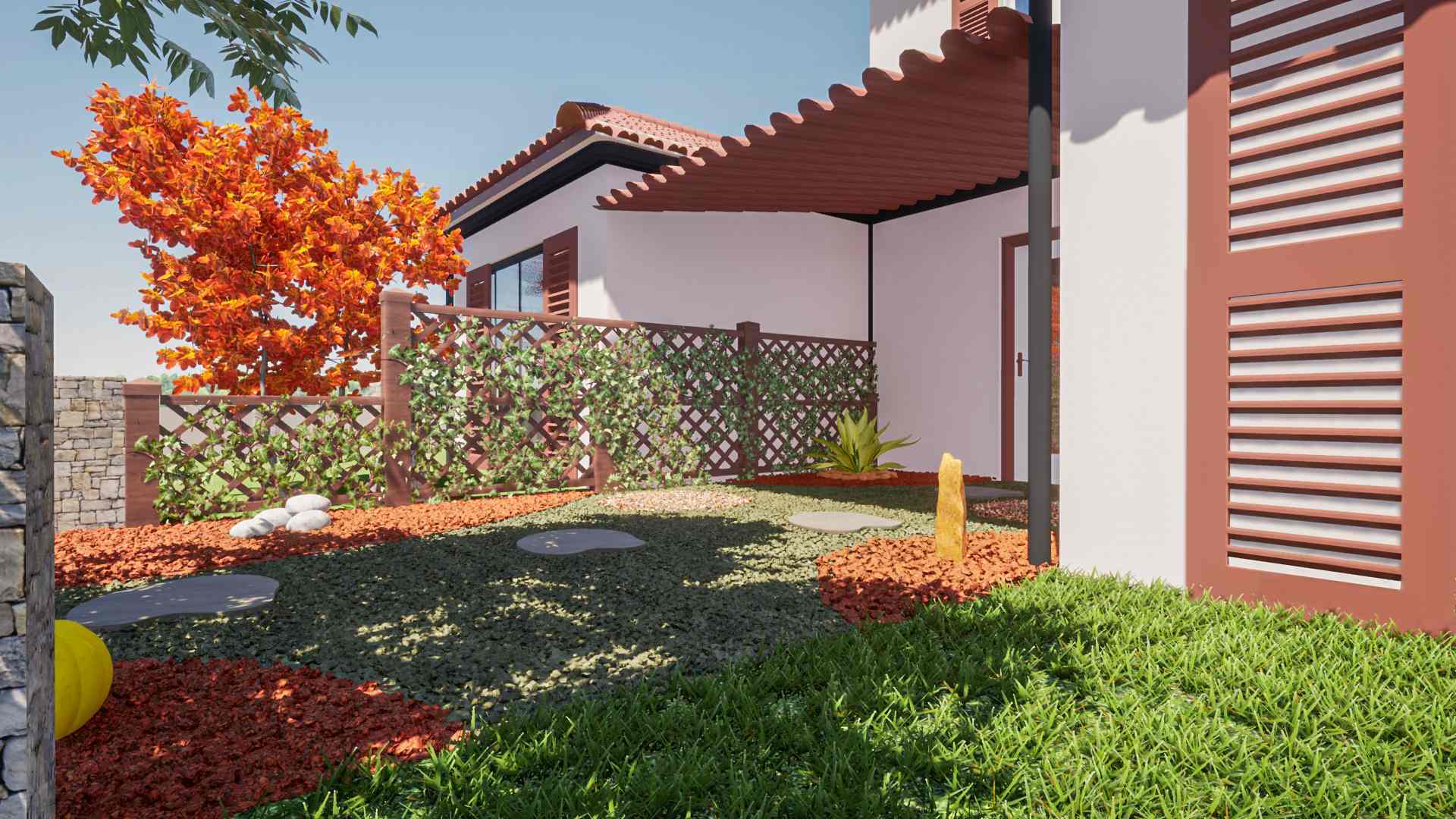 amenagement grand jardin