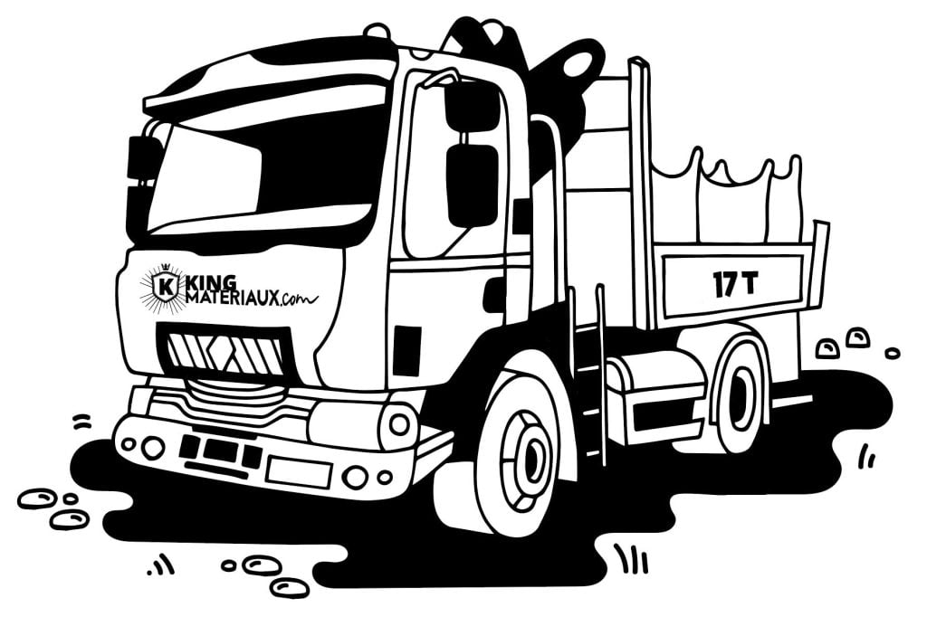 camion 17 t livraison paca - King Matériaux