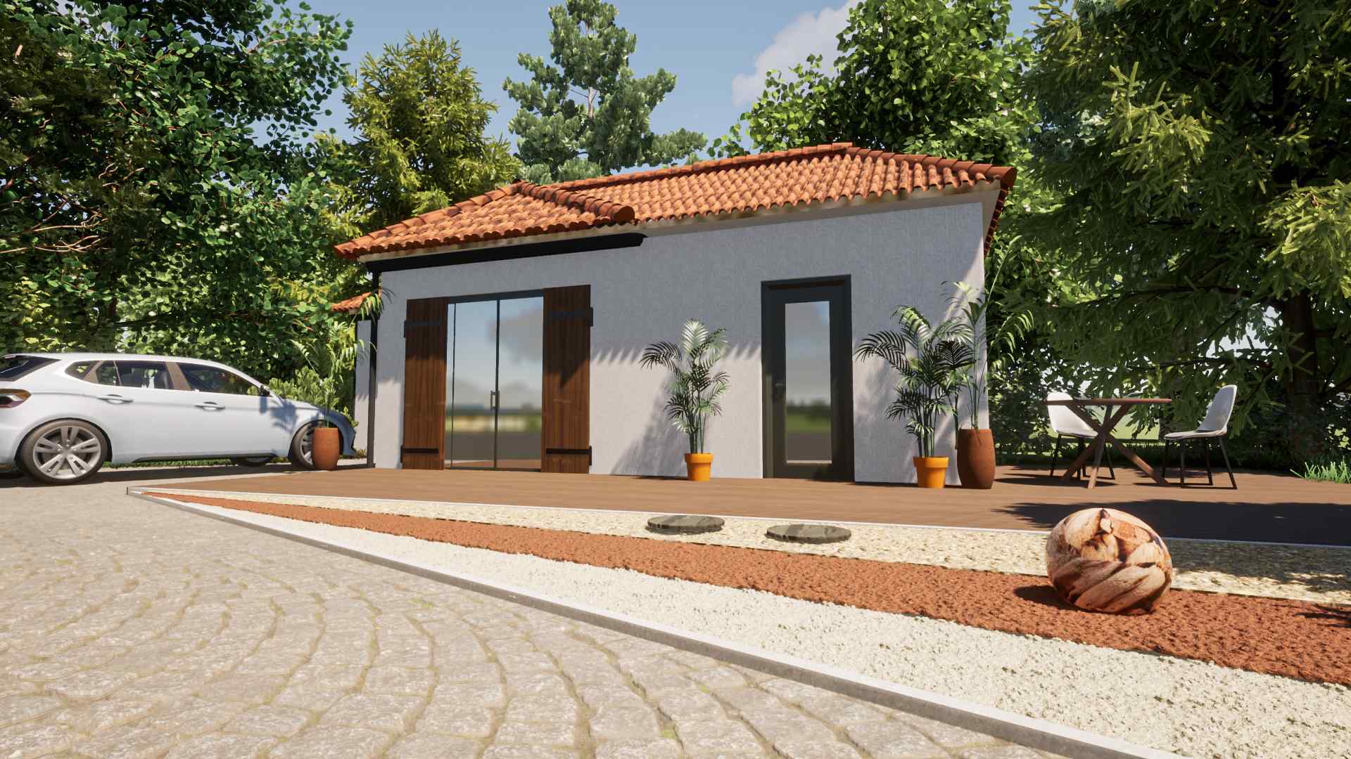 decoration petit jardin