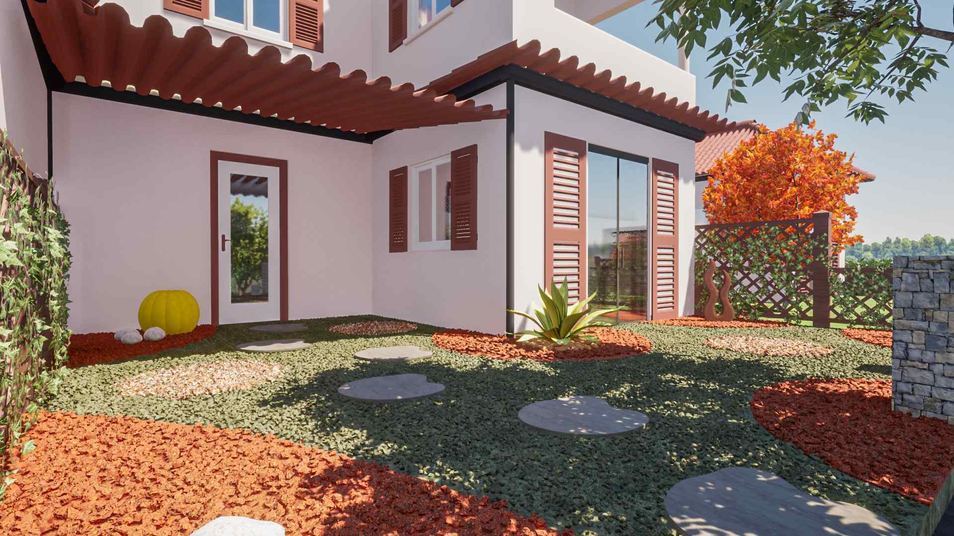 decoration terrasse jardin