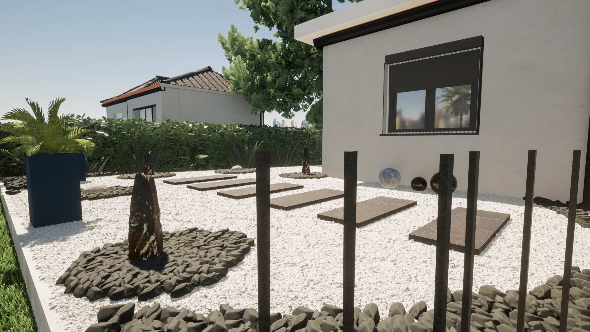 jolie allée à Cornillon