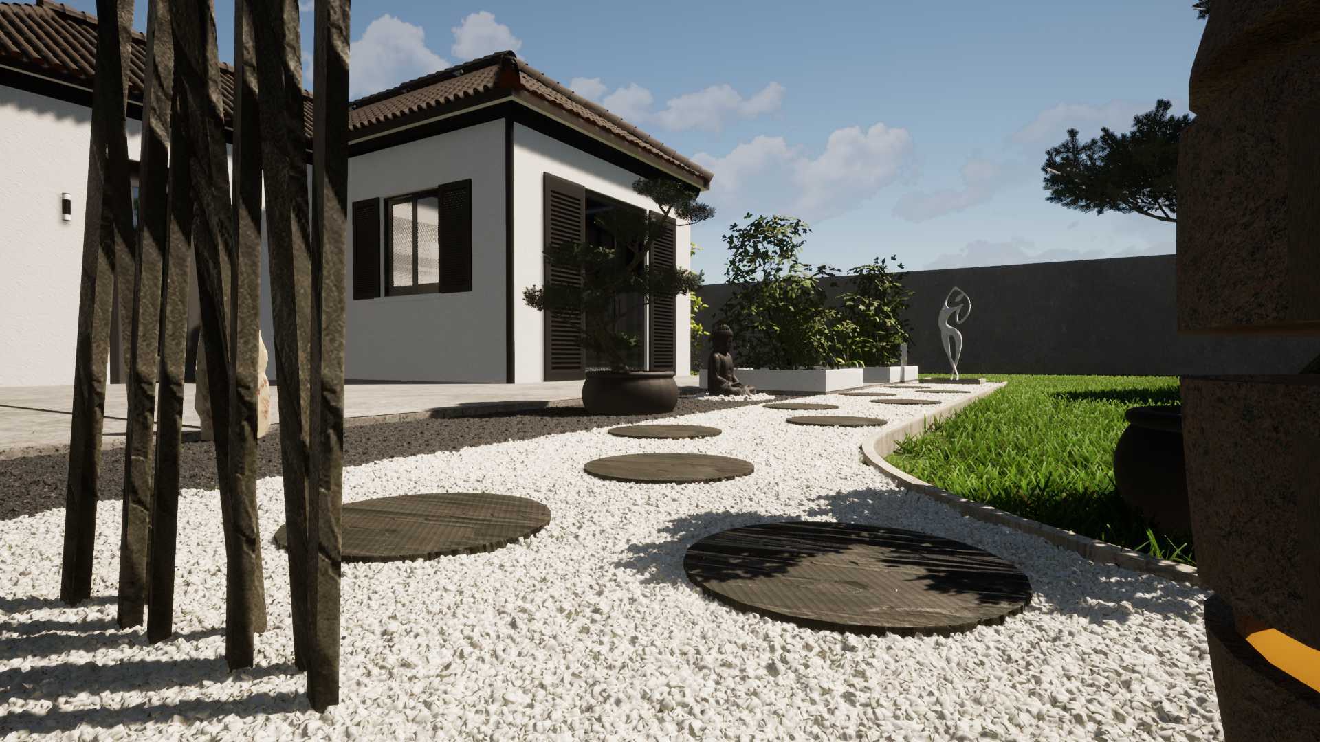 jardin piquet ardoise