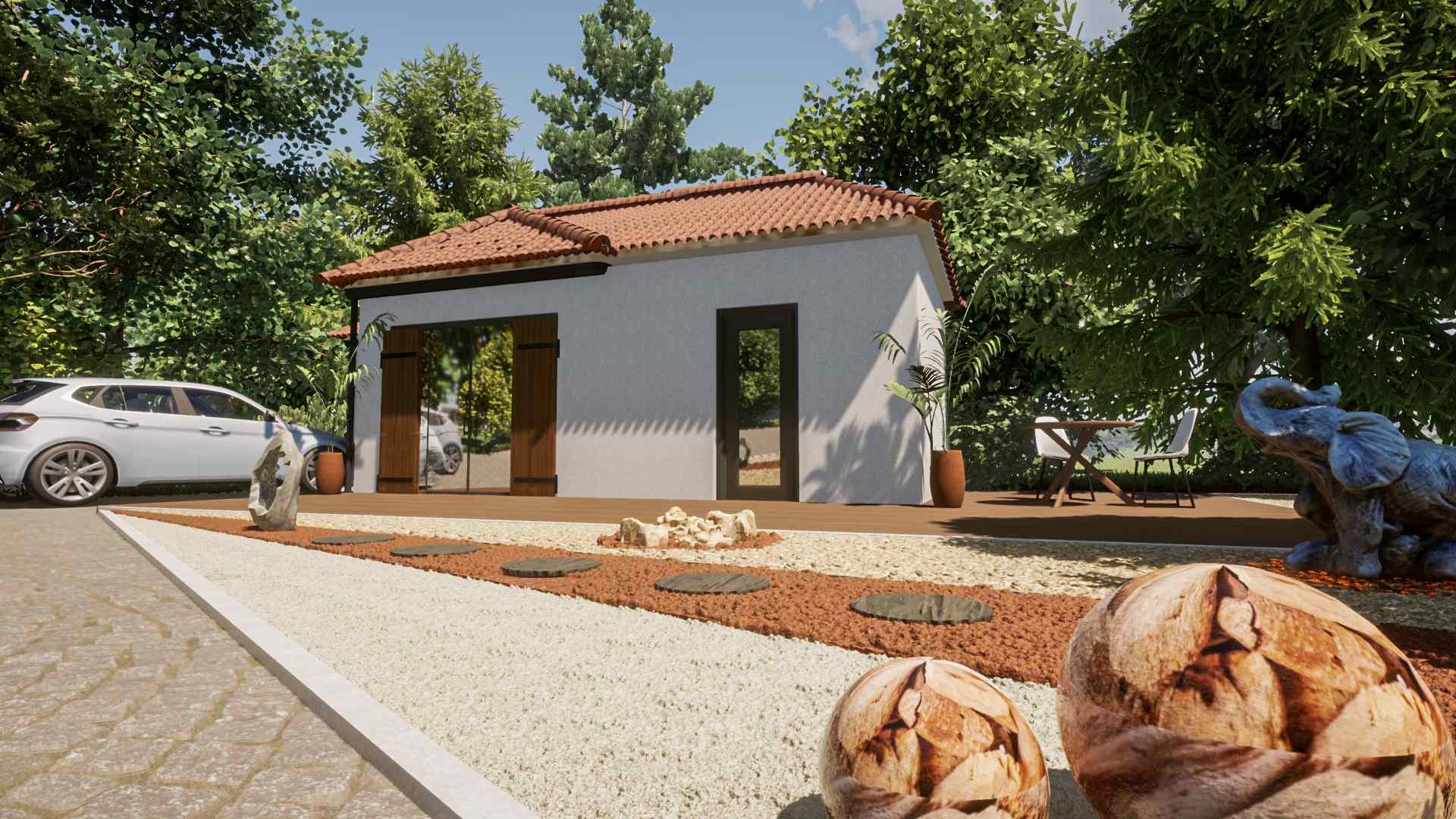 jardin tropical en kit