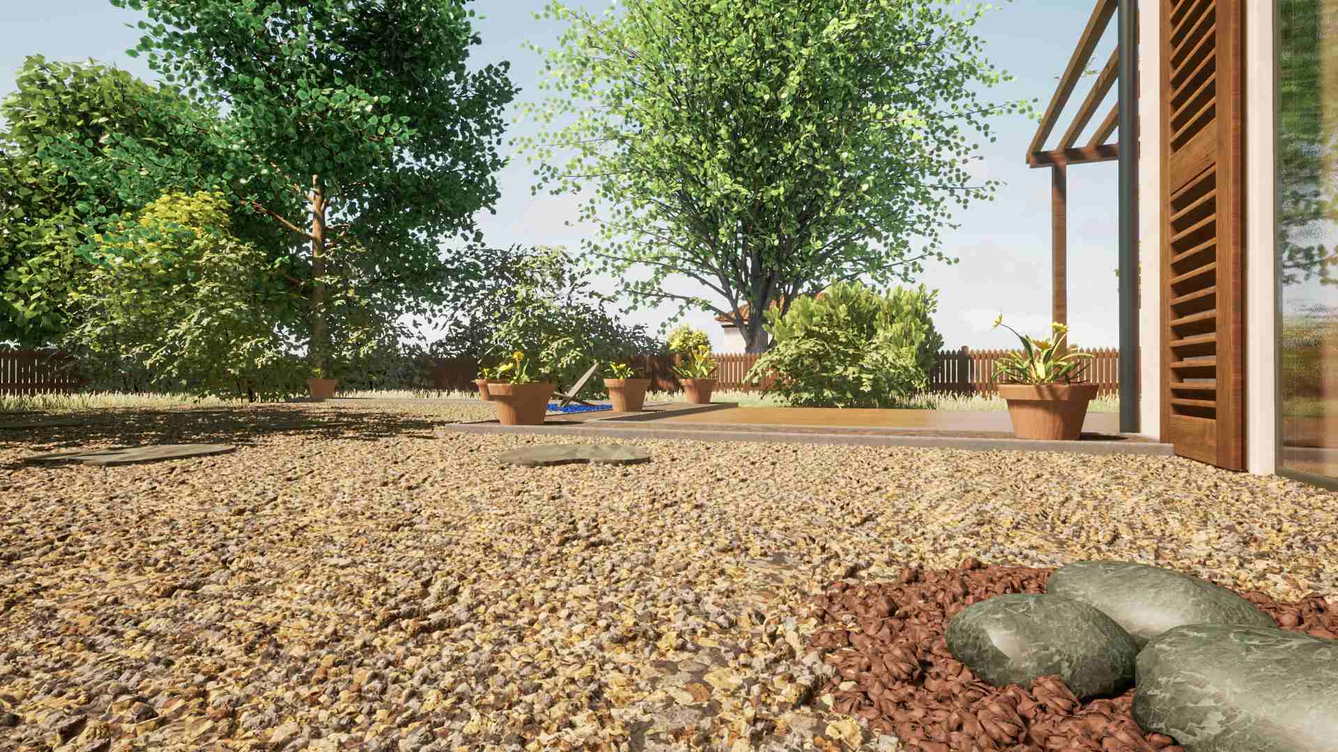 decoration jardin exotique