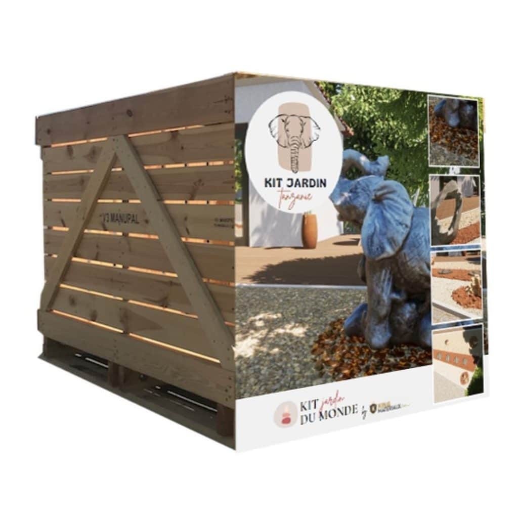 kit decoration jardin sur palox tanzanie - King Matériaux