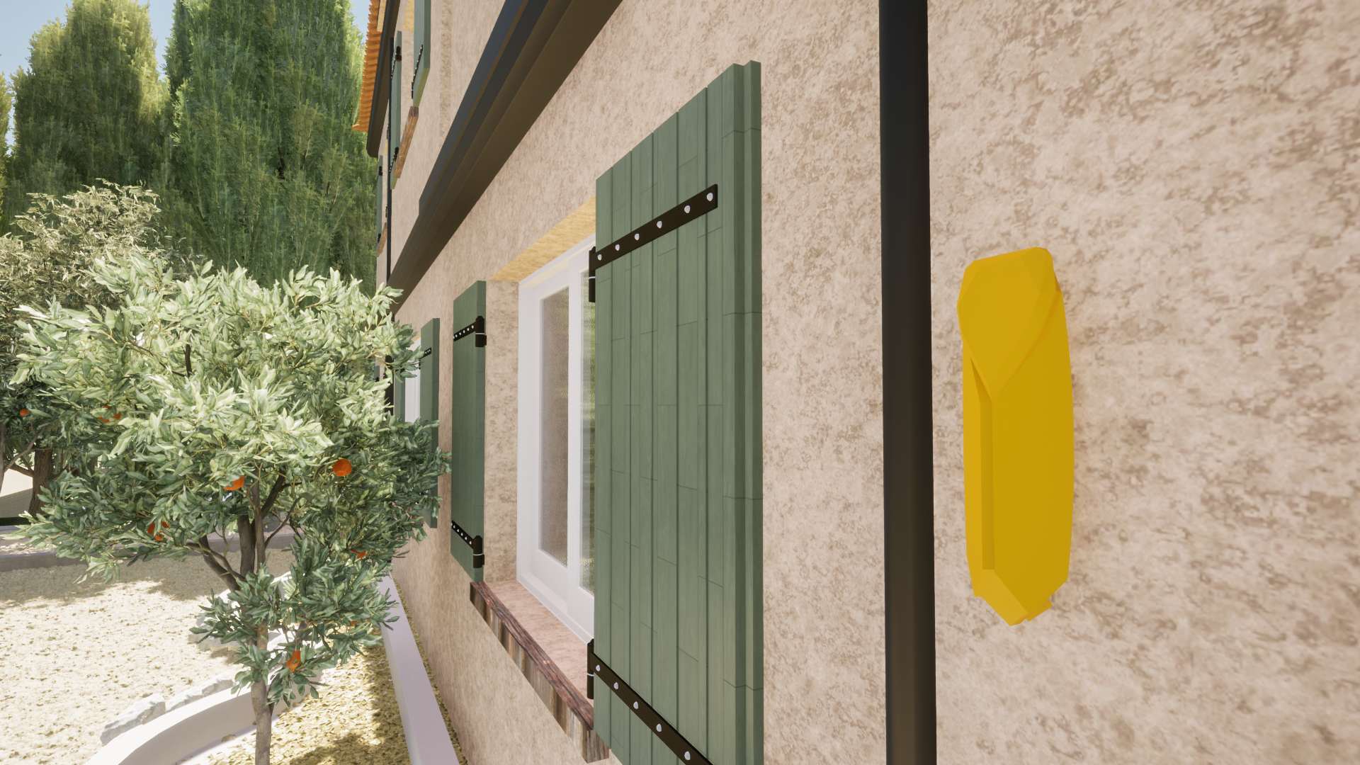 statue muette provence