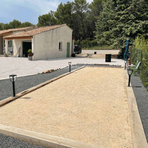 sable petanque blanc - King Matériaux