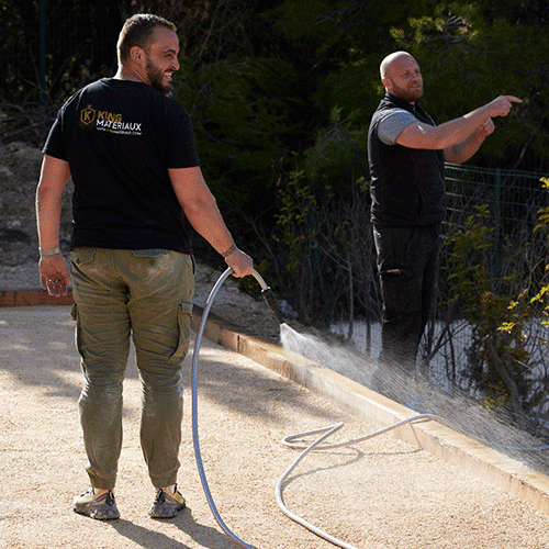 FINITION PÉTANQUE AVEC SERVICE DE POSE