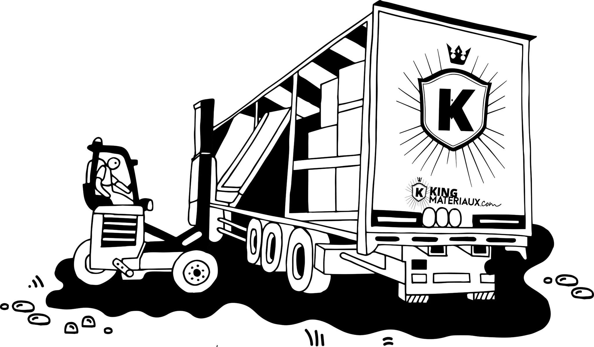 semi km - King Matériaux