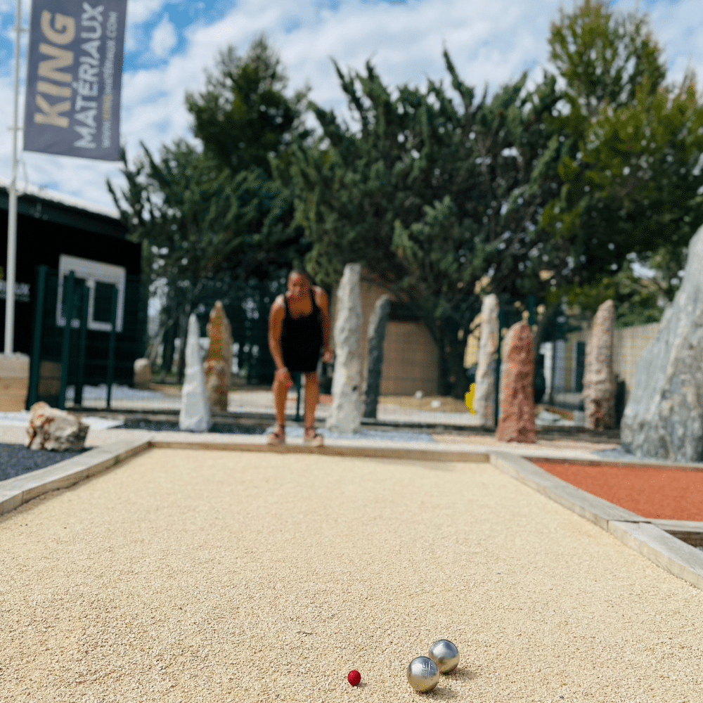 terrain de petanque luisant - King Matériaux