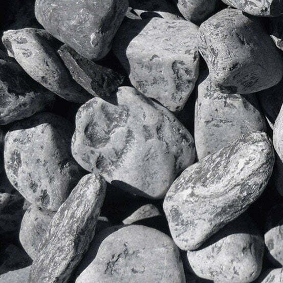 galet marbre noir 2 - King Matériaux