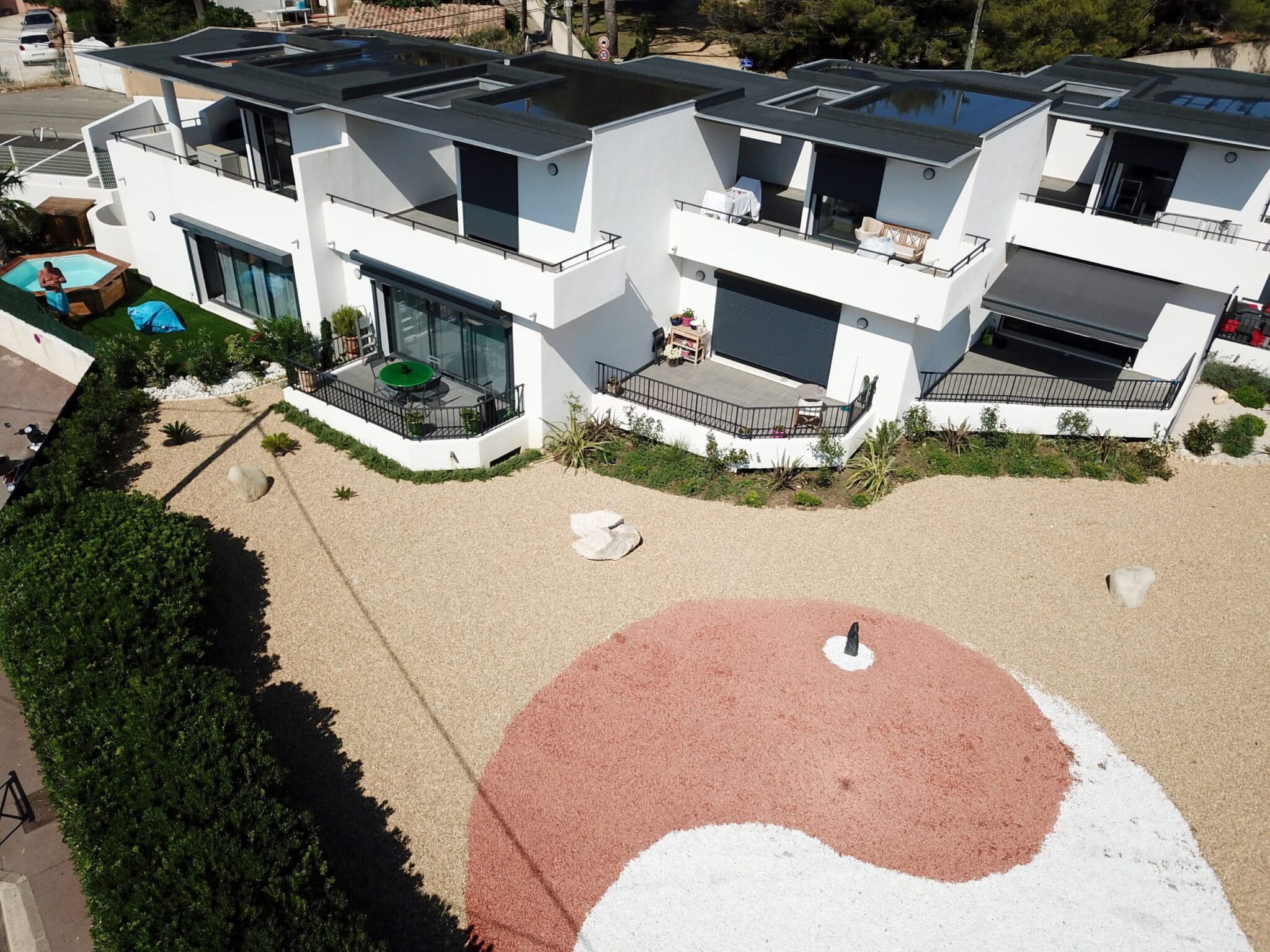 gravier décoratif en vrac