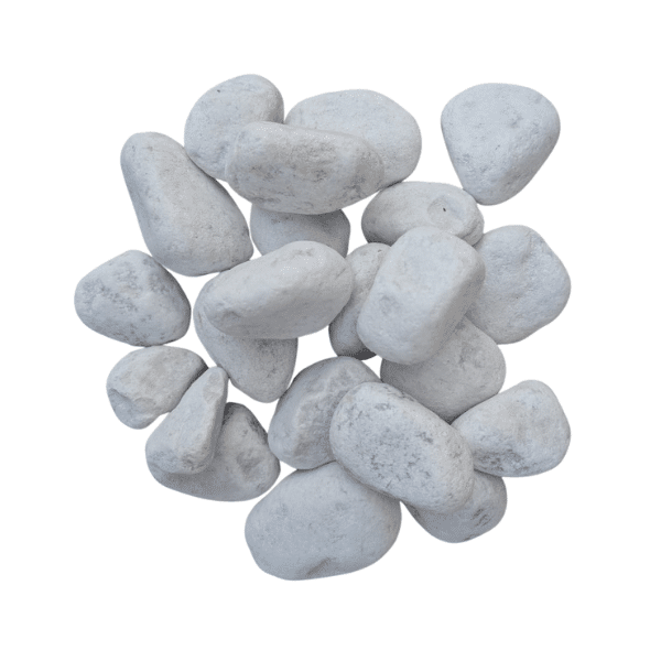 galet marbre blanc roulé 40/60
