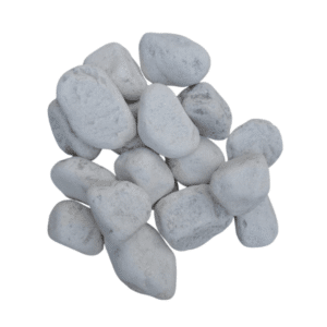 galet marbre blanc 60/100