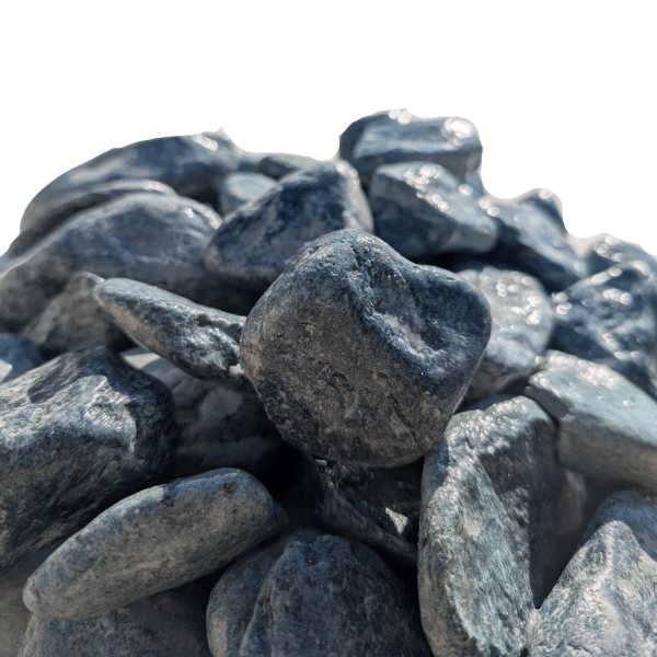 galet vert 40/60mm pour jardin