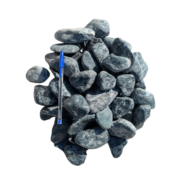 galet vert 40/60mm pour jardinière