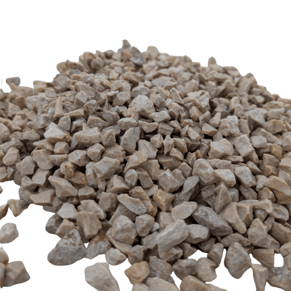 gravillon blanc calcaire 6/10mm pour parking