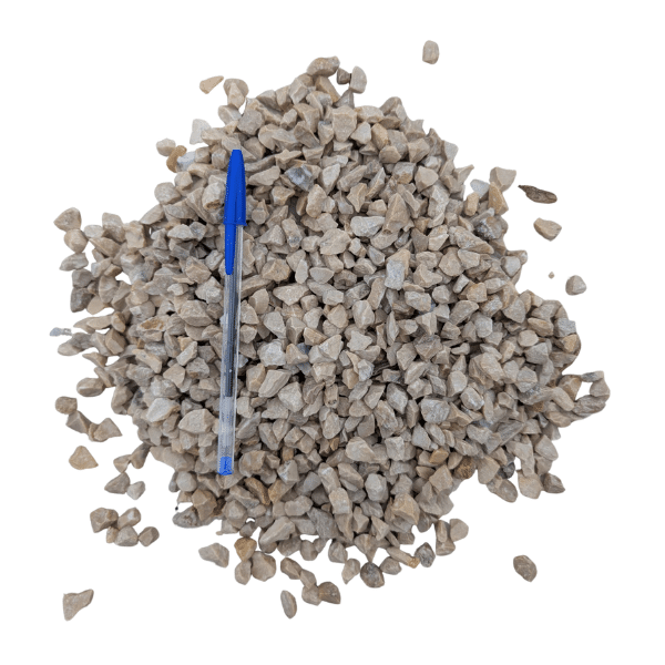 gravillon blanc calcaire 6/10mm pour allée carrossable