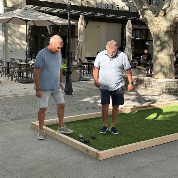 Terrain de pétanque éphémère 2m x 10m – Image 3