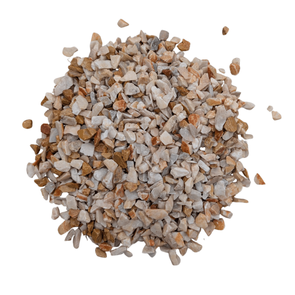 gravier orange pour massif