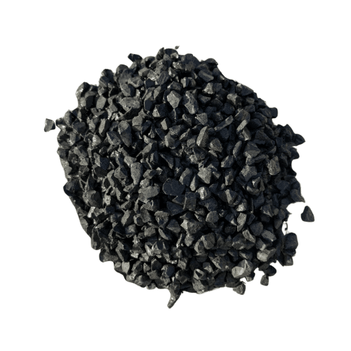 Gravillon concassé marbre noir 8/12 pour vos jardins