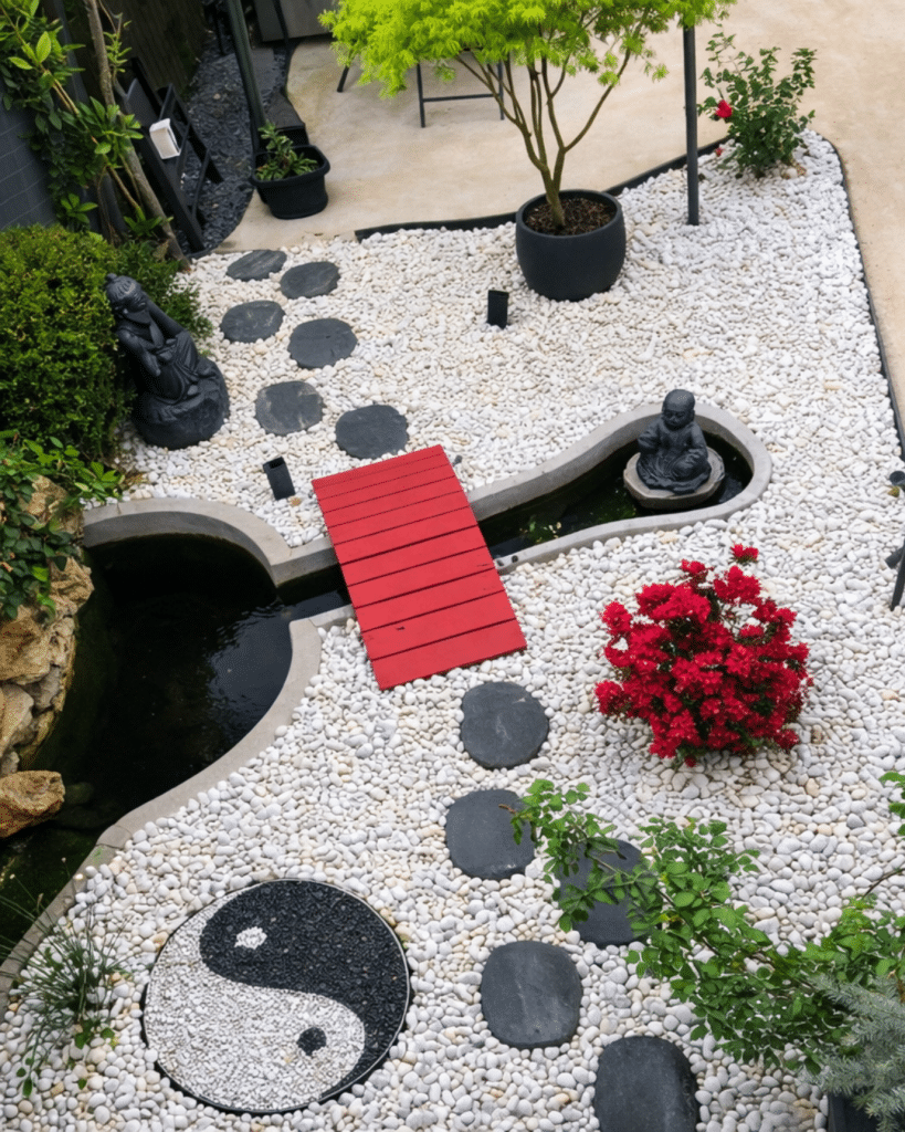 Jardin zen en gravier King Matériaux
