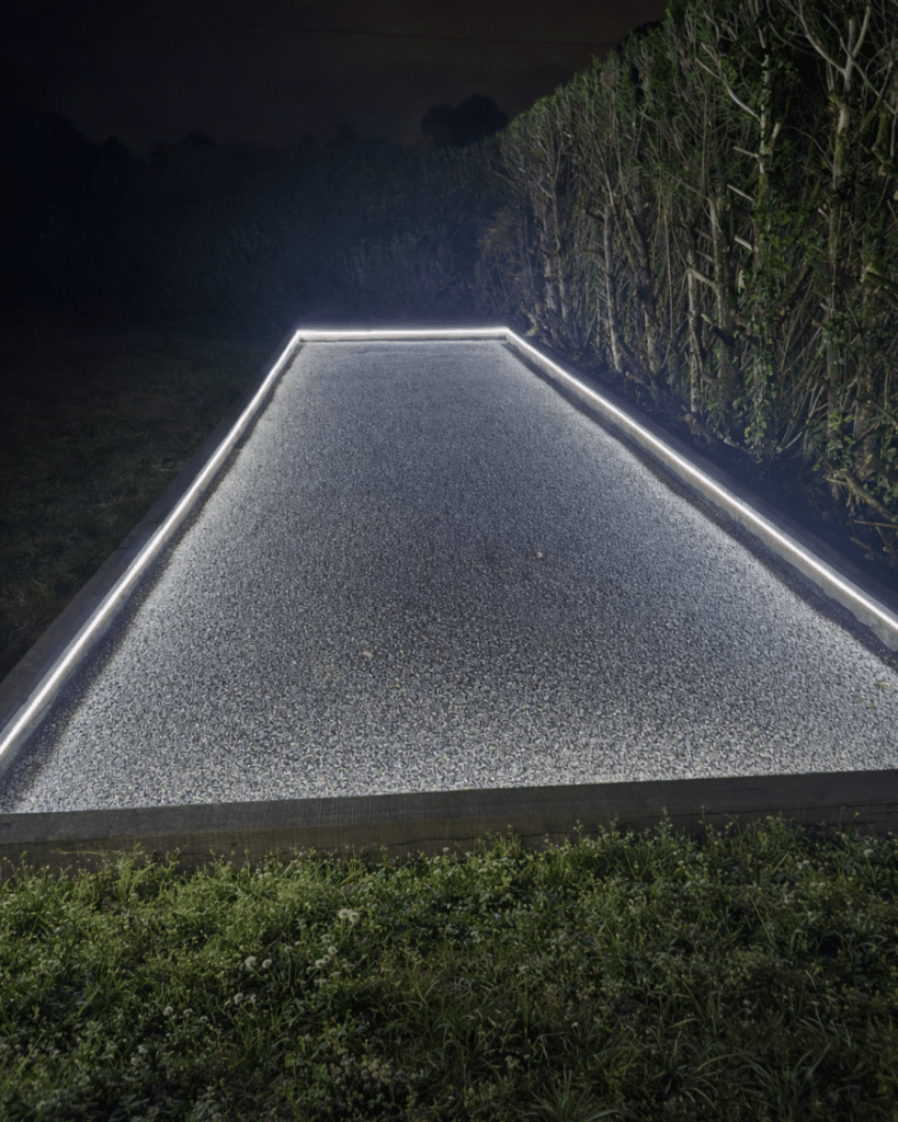 Terrain de pétanque sable stabilisé boulodrome