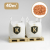 Pack de 2 big bag de brique 14/20 pour votre jardin