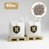 Pack 2 big bag gravillons 6/16 pour votre jardin
